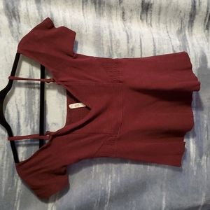 Free People Off the Shoulder Top